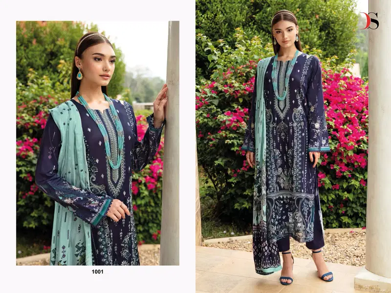 Deepsy Cheveron 14 Cotton Dupatta Pakistani Salwar Suits